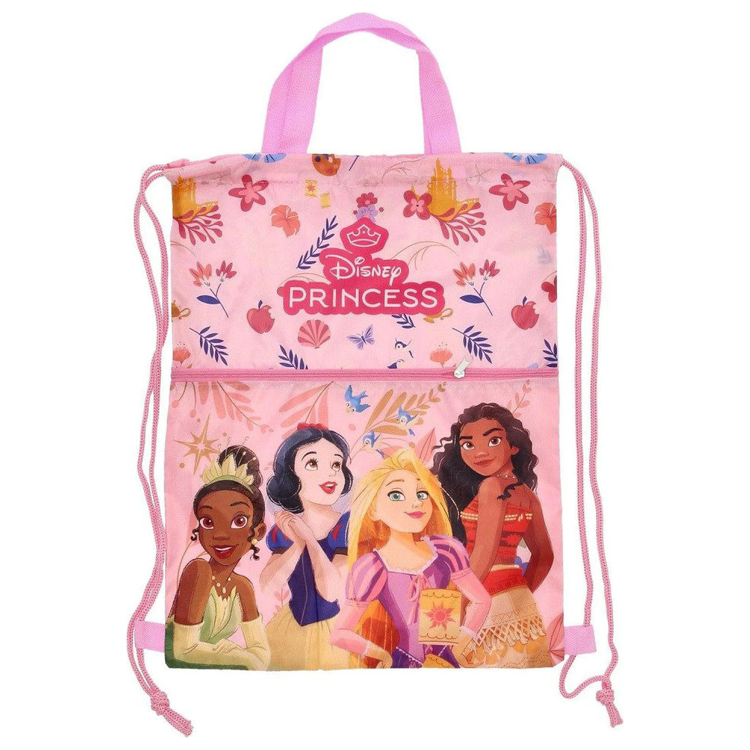 Disney Princess Power Deluxe Geantă de sport, Geantă de gimnastică 45 cm poza produsului