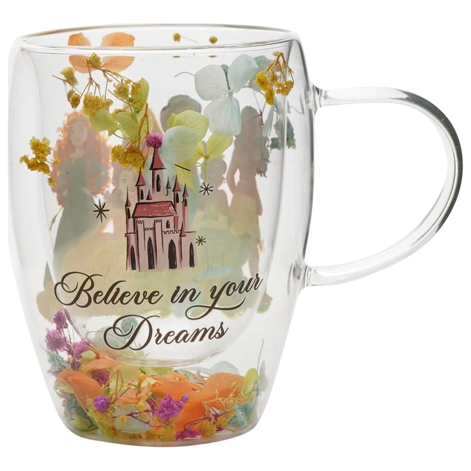 Disney Princess Princess Pahar cu Flori Uscate 300 ml poza produsului