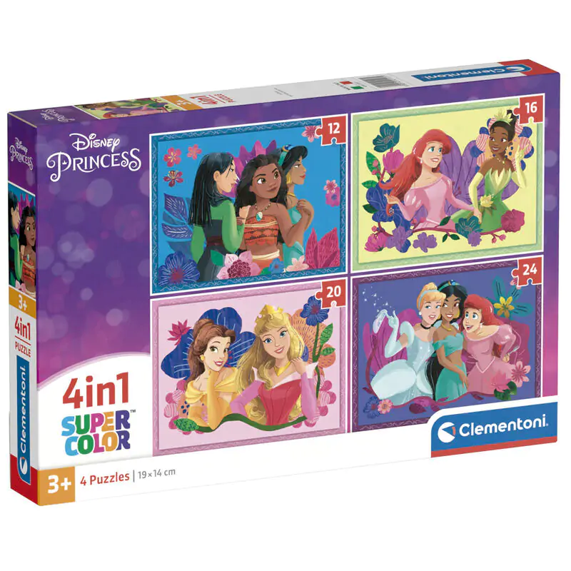 Puzzle Disney Princess 12-16-20-24 piese poza produsului