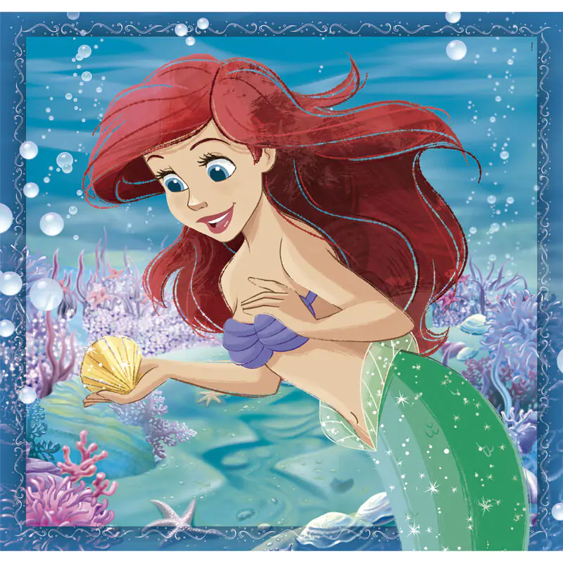 Puzzle Disney Princess 3x48 piese poza produsului