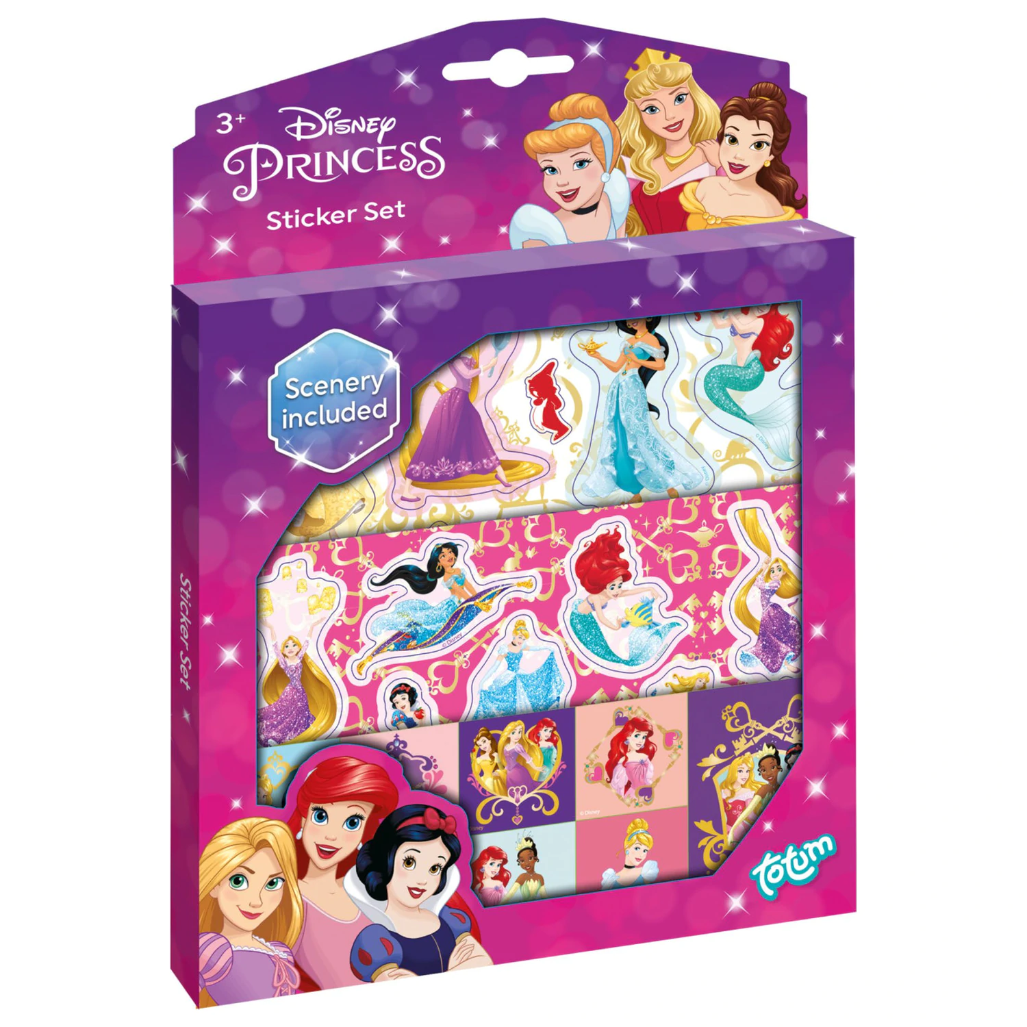 Disney Princess Regal Set de autocolante poza produsului