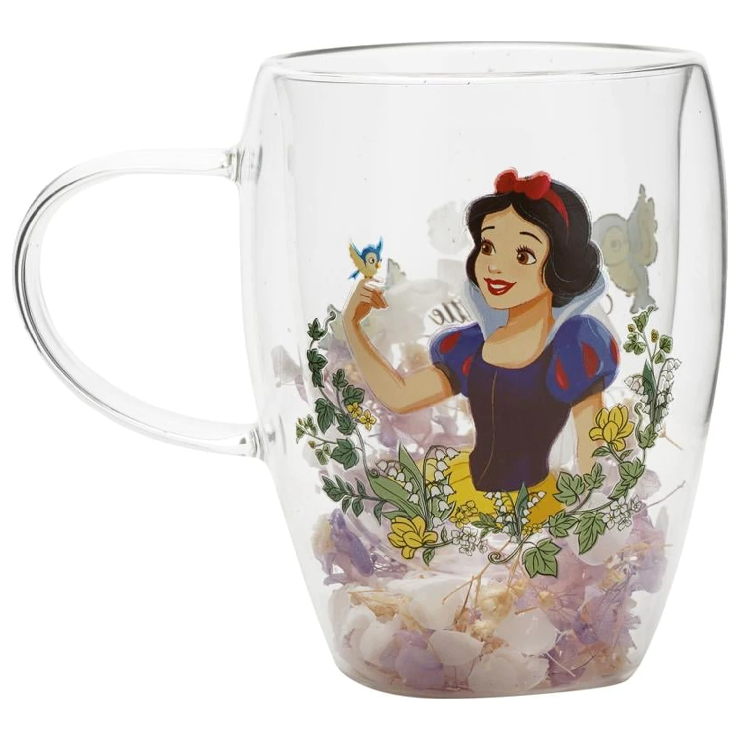 DISNEY PRINCESS Snow White Pahar cu flori uscate 300 ml poza produsului