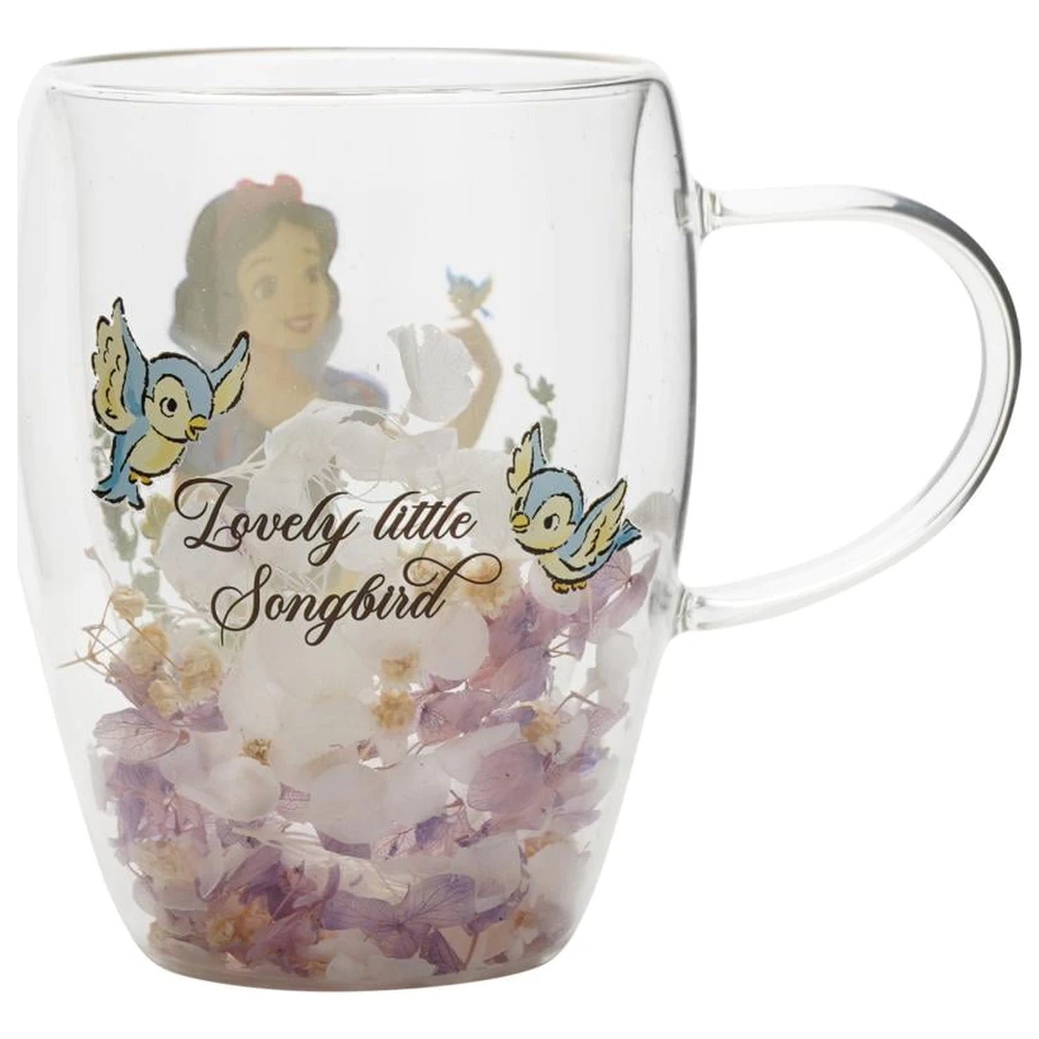 DISNEY PRINCESS Snow White Pahar cu flori uscate 300 ml poza produsului