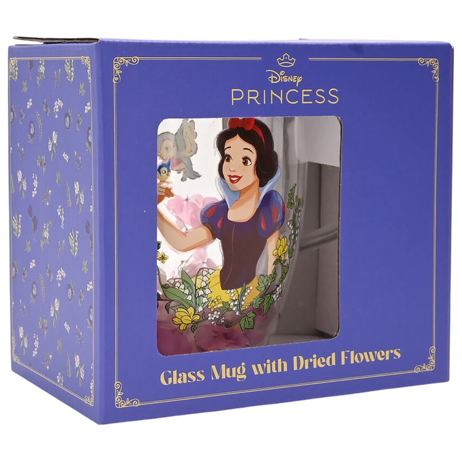 DISNEY PRINCESS Snow White Pahar cu flori uscate 300 ml poza produsului