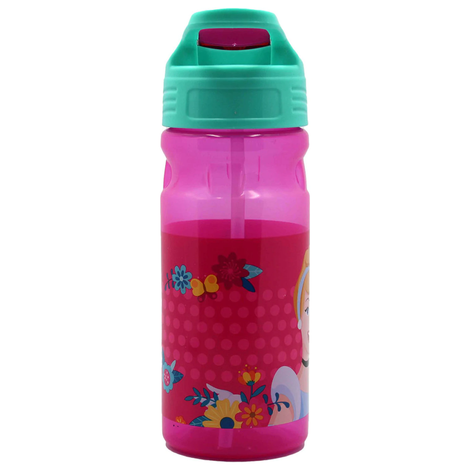 Disney Princesses Spring Recipient din plastic pentru apa cu pai 500 ml poza produsului