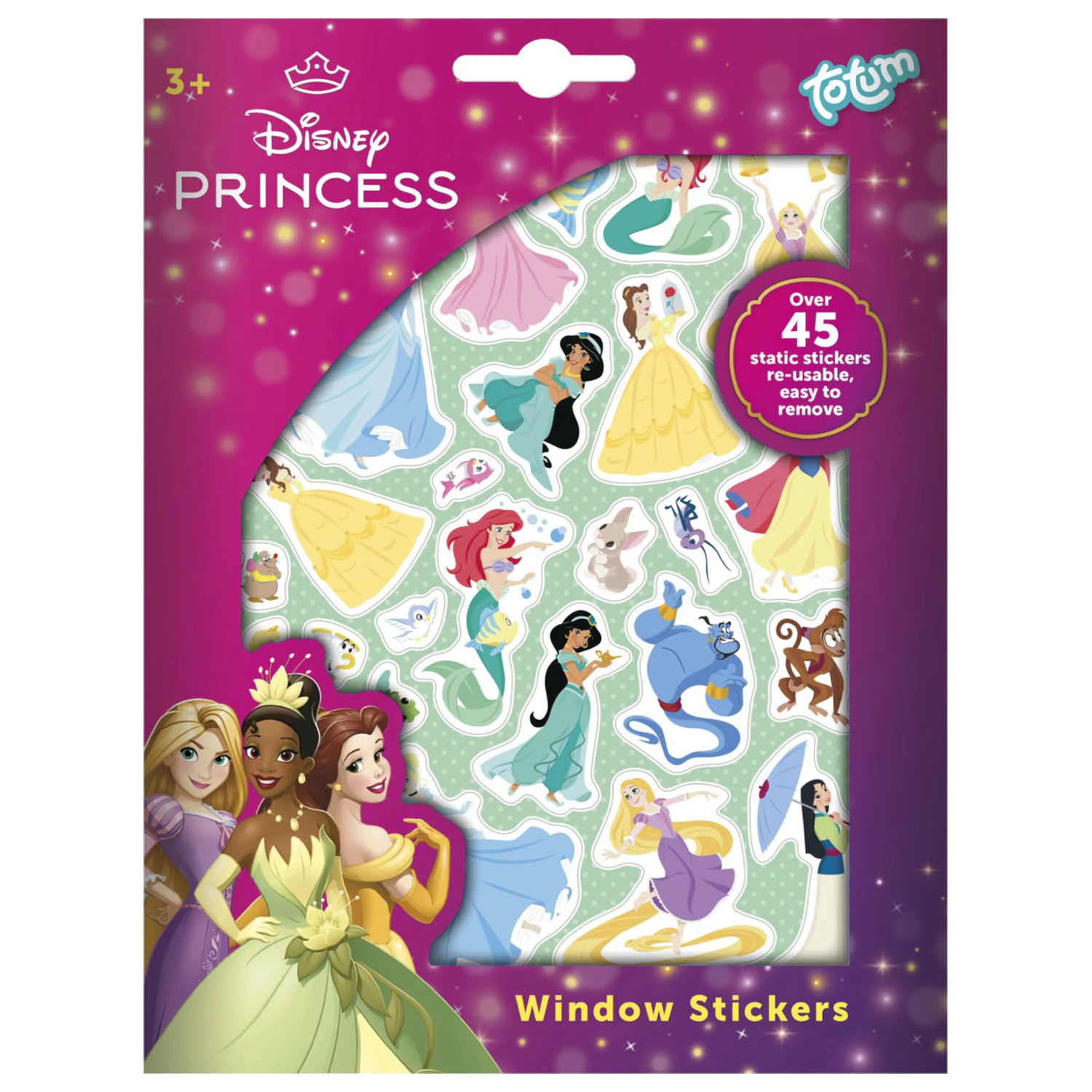 Disney Princess Story window set de autocolante poza produsului
