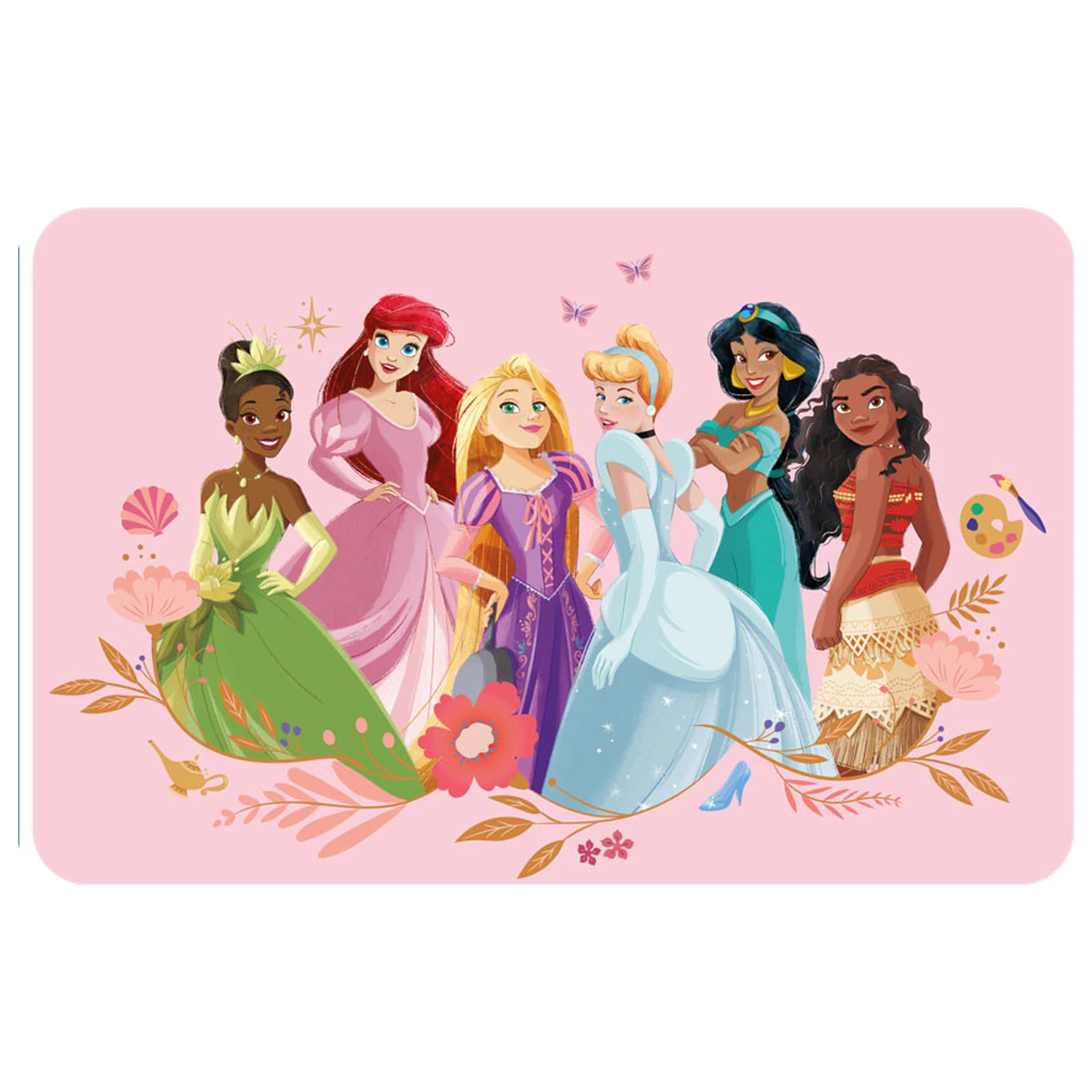 Disney Princesses Together Covoras 43x28 cm poza produsului