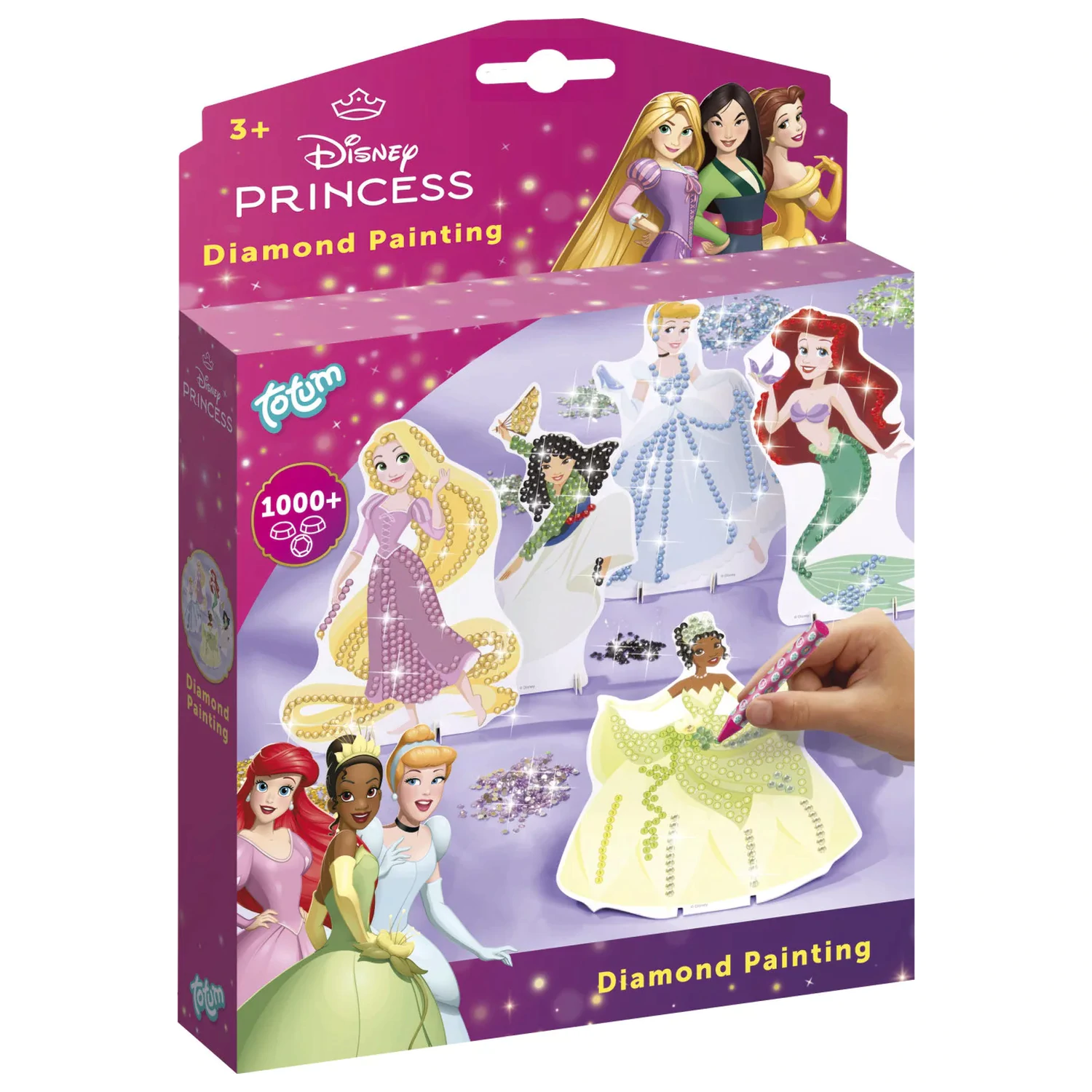 Disney Princess Totum Diamond Painting Set 5 piese poza produsului
