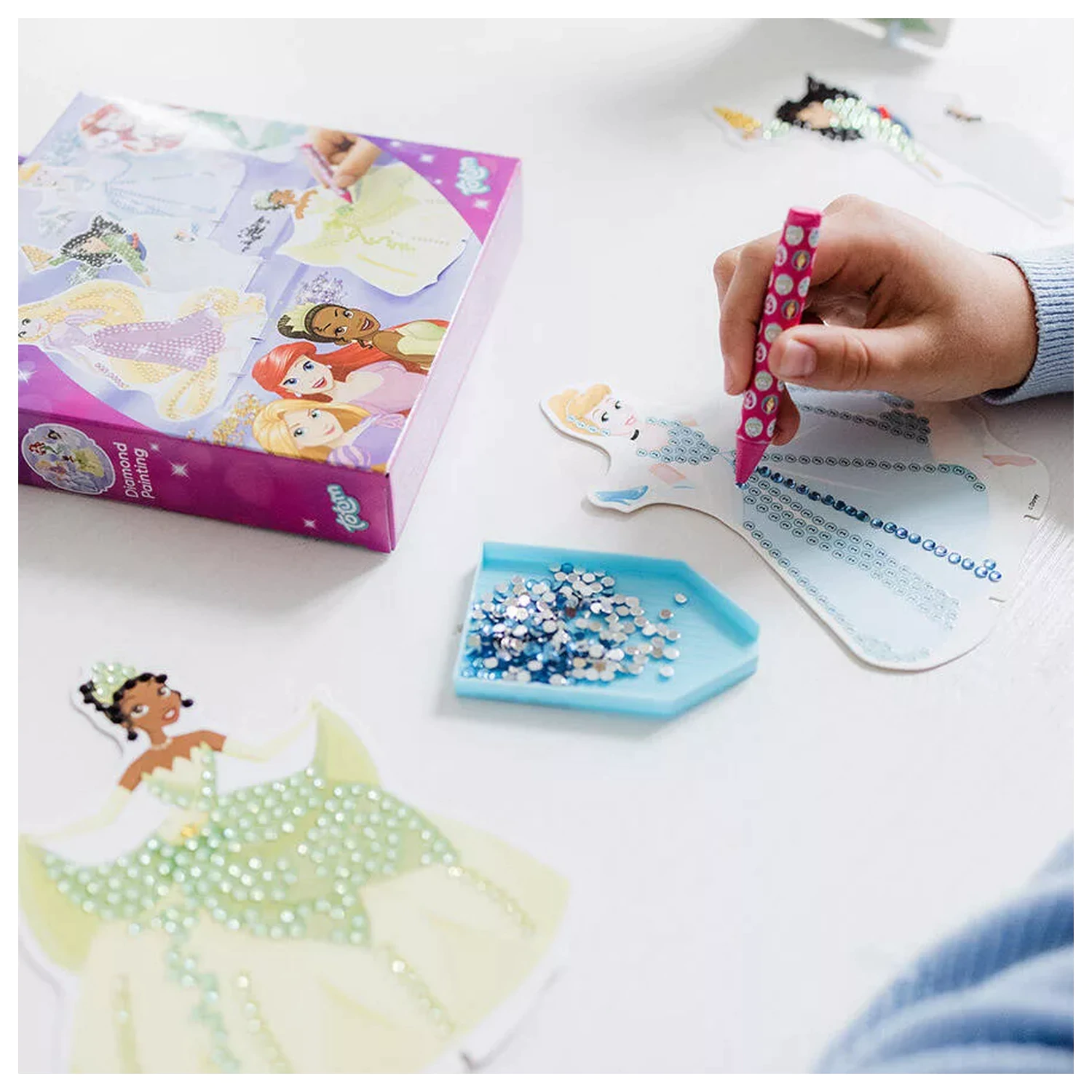 Disney Princess Totum Diamond Painting Set 5 piese poza produsului