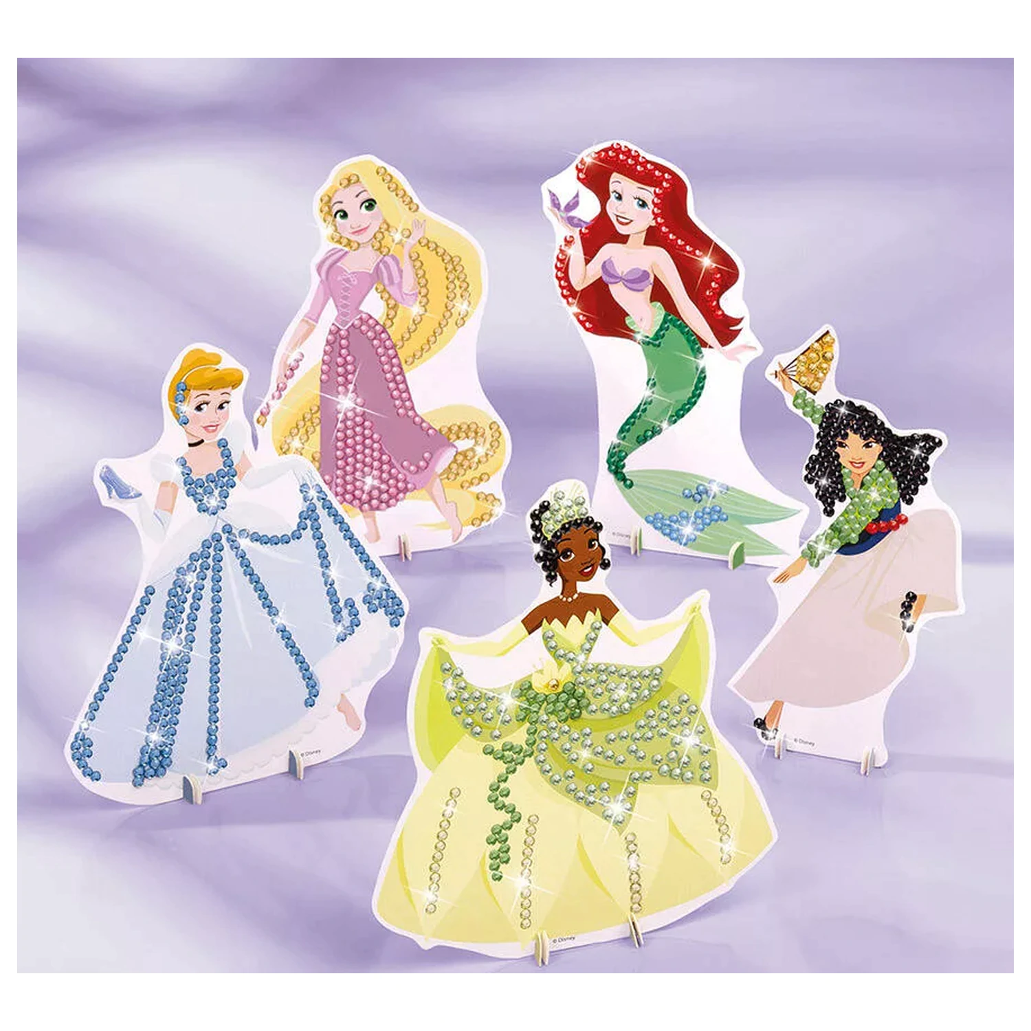 Disney Princess Totum Diamond Painting Set 5 piese poza produsului