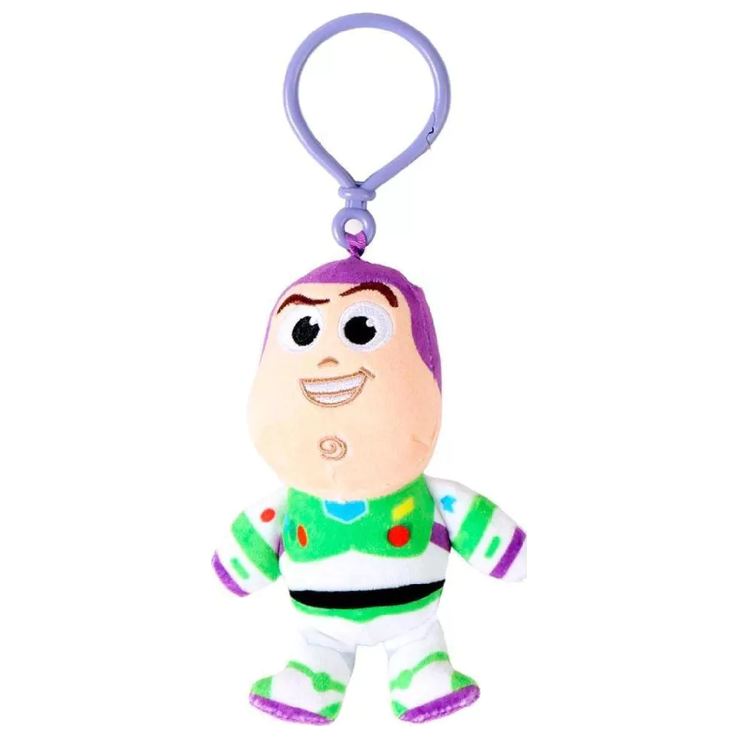 Disney Toy Story Buzz Lightyear figurina plus 3D cu agatator, farmec pentru geanta 13 cm poza produsului