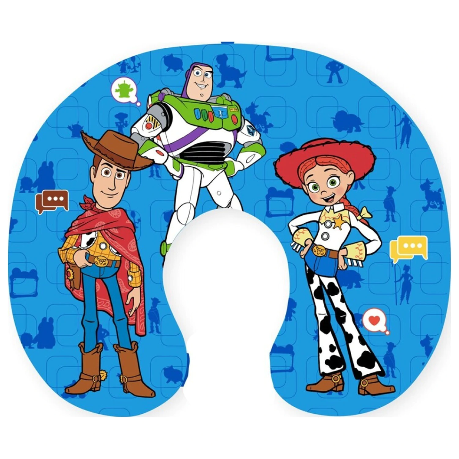 Disney Toy Story Cowboys perna de calatorie, perna pentru gat poza produsului