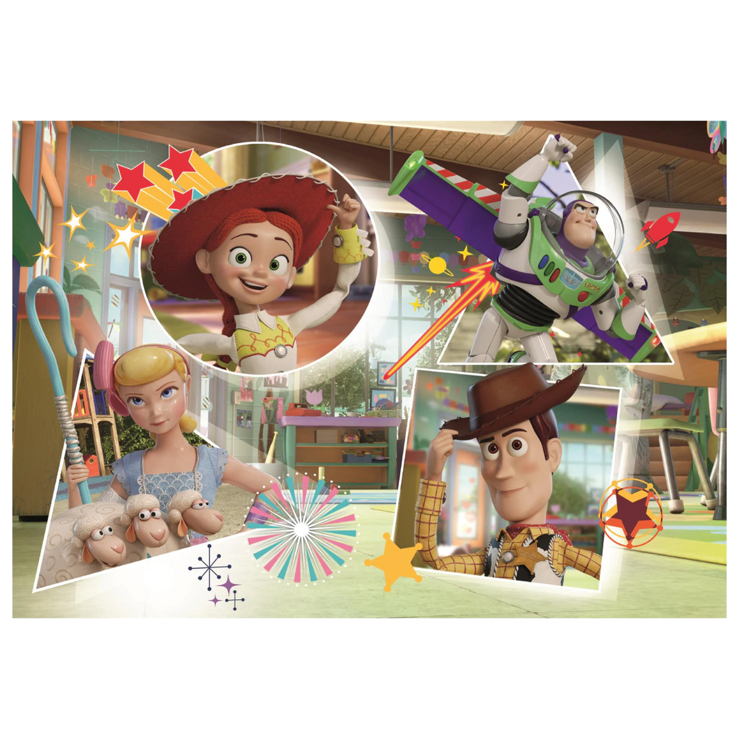 Disney Toy Story Crew puzzle din 104 piese poza produsului