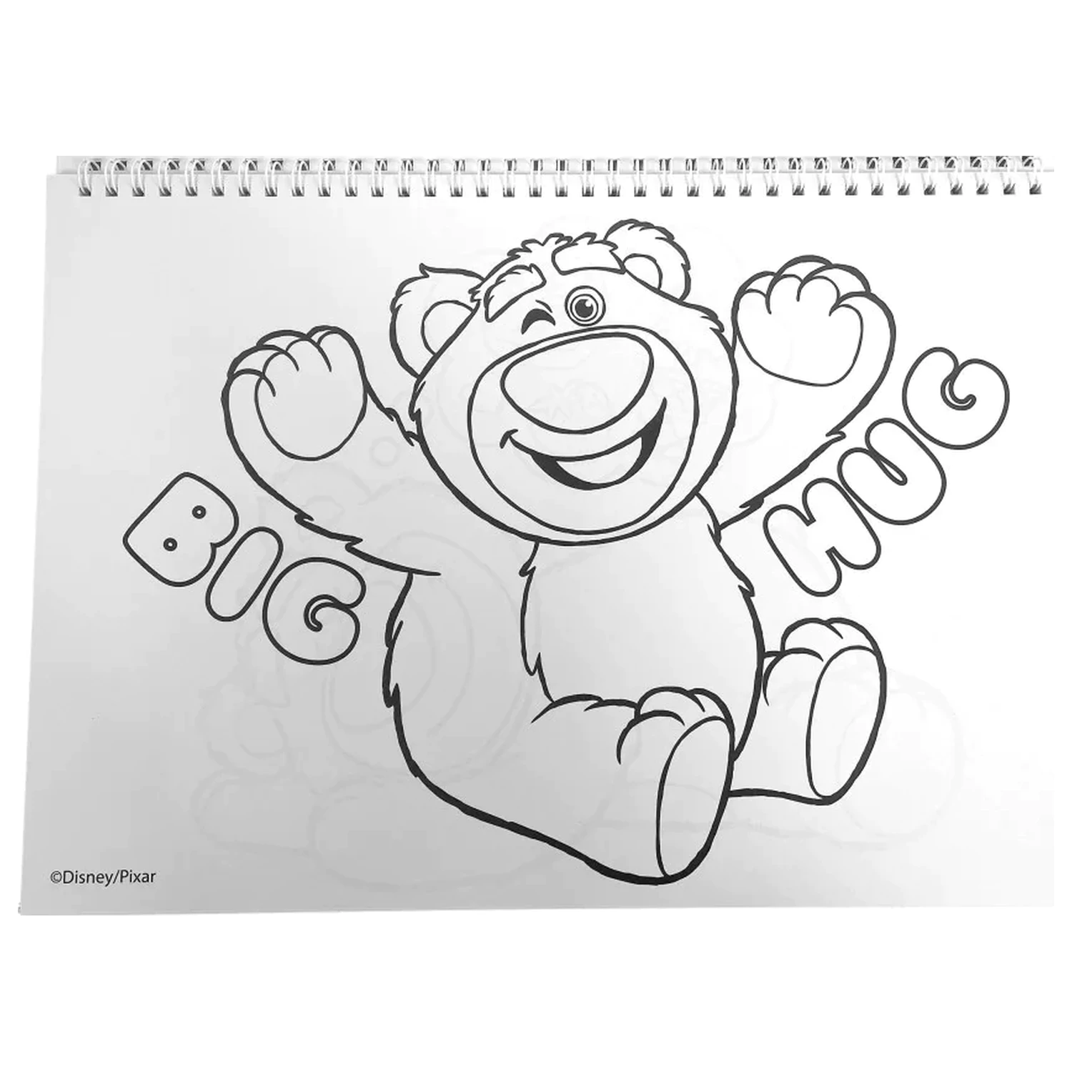 Disney Toy Story Lotso A4 Bloc de desen spiralat 40 coli cu autocolante poza produsului