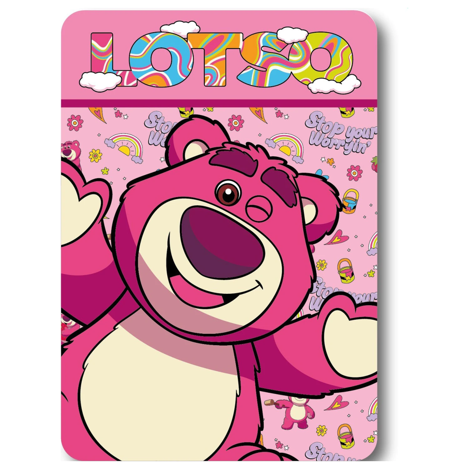 Disney Toy Story Lotso pătura din fleece poza produsului