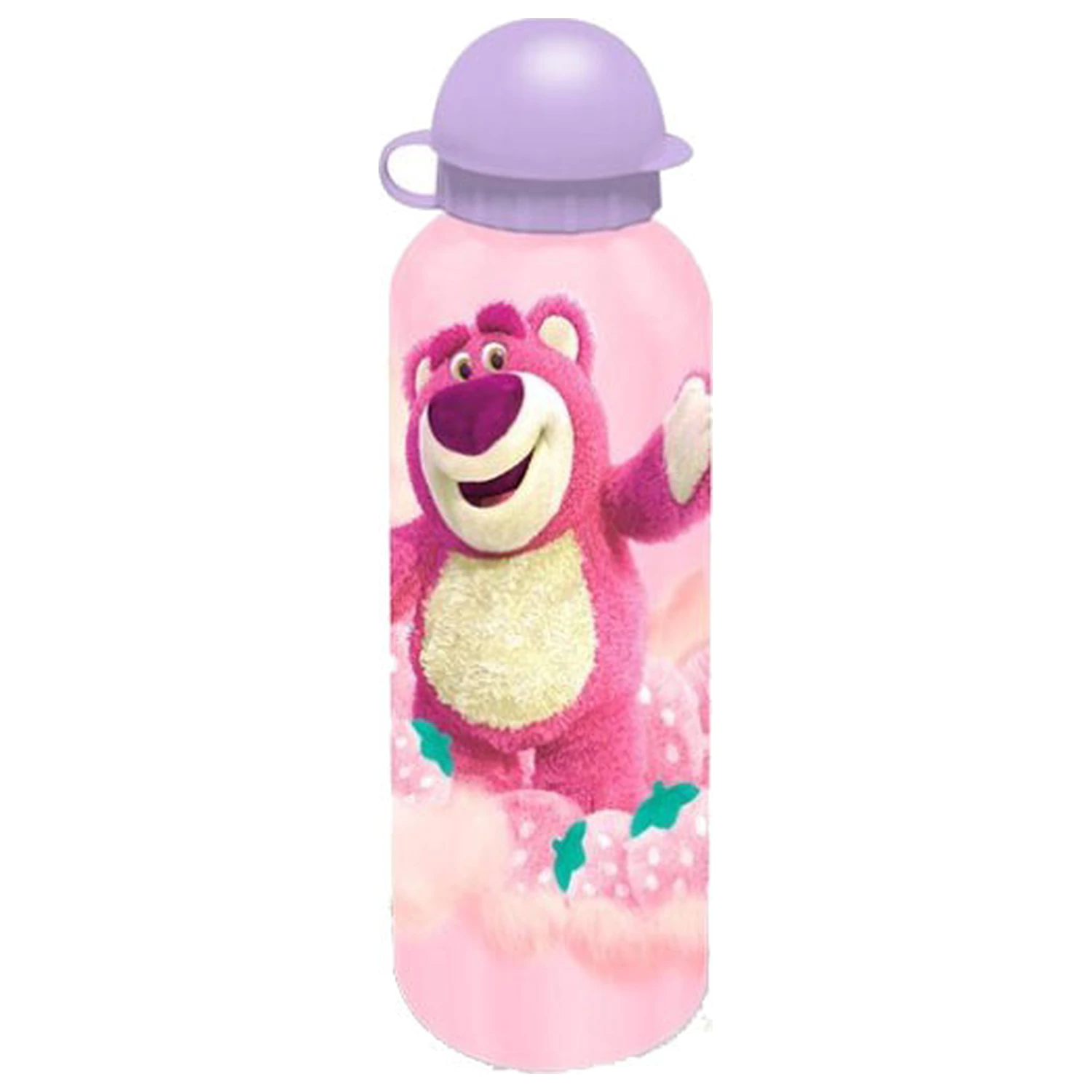 Disney Toy Story Lotso Strawberry sticla de apa din aluminiu cu capac de baut 500 ml poza produsului