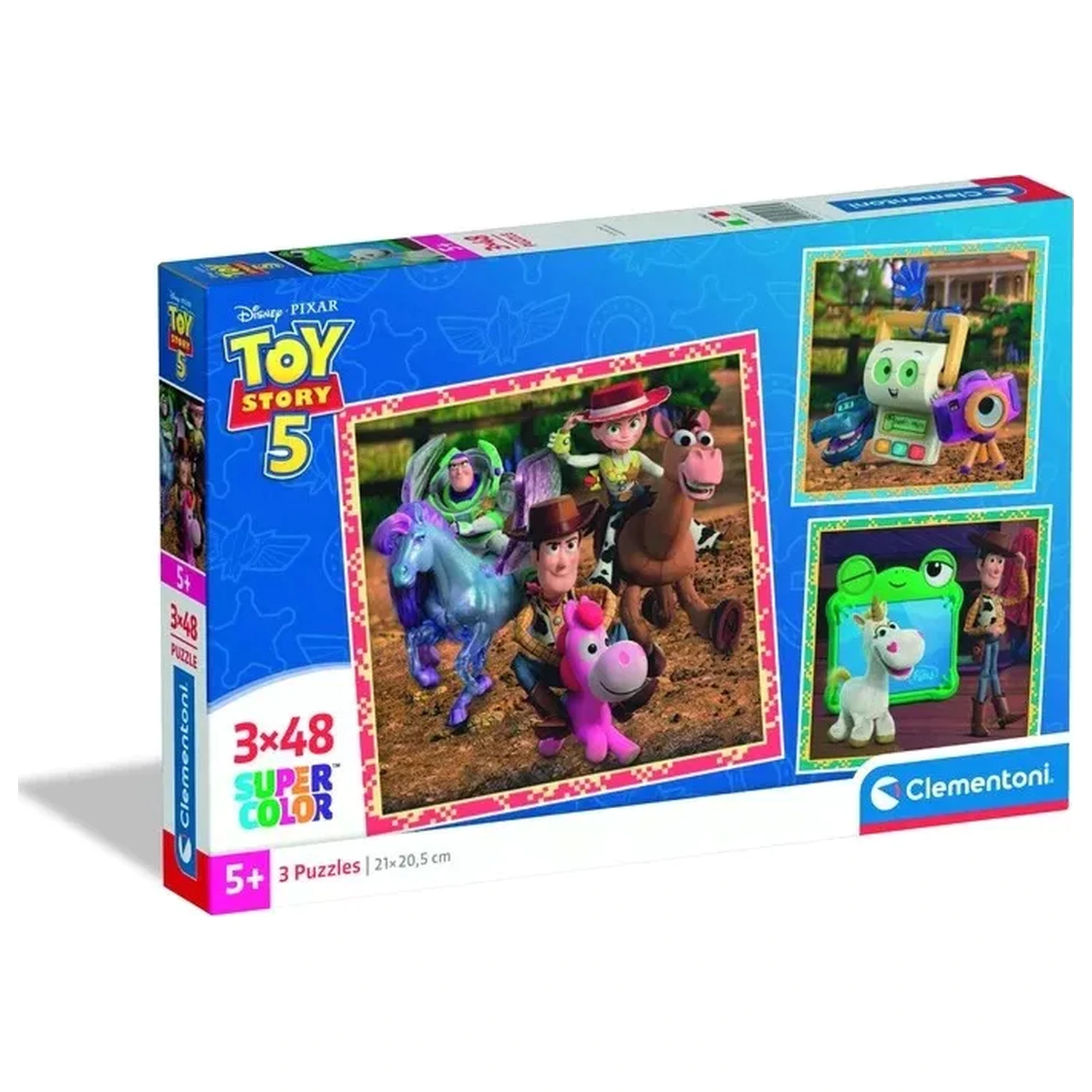 Disney Toy Story Movie 5 3x48 Piese Jigsaw Puzzle poza produsului