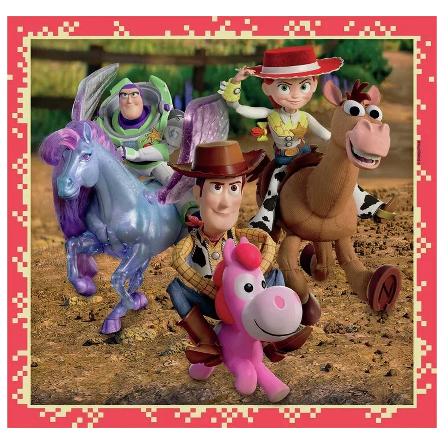 Disney Toy Story Movie 5 3x48 Piese Jigsaw Puzzle poza produsului