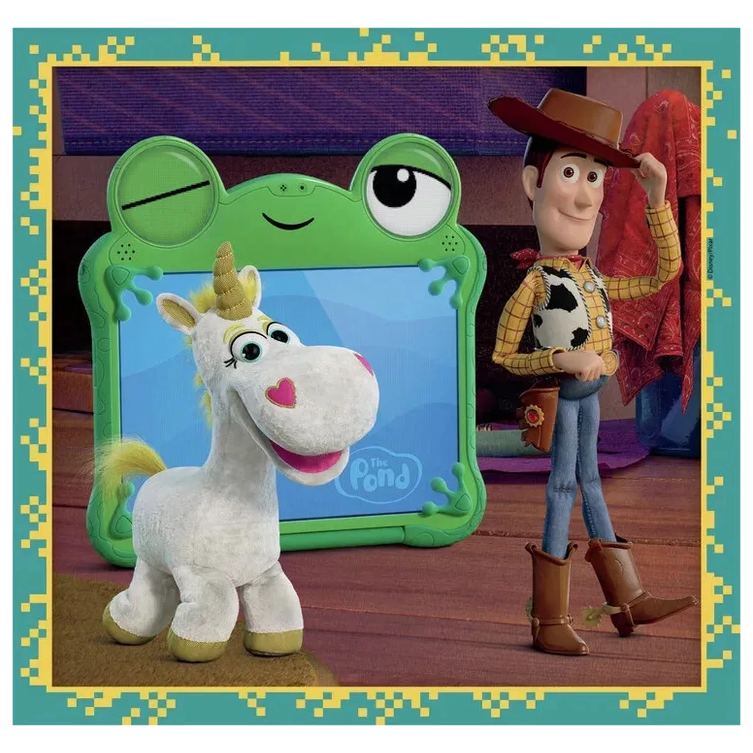 Disney Toy Story Movie 5 3x48 Piese Jigsaw Puzzle poza produsului