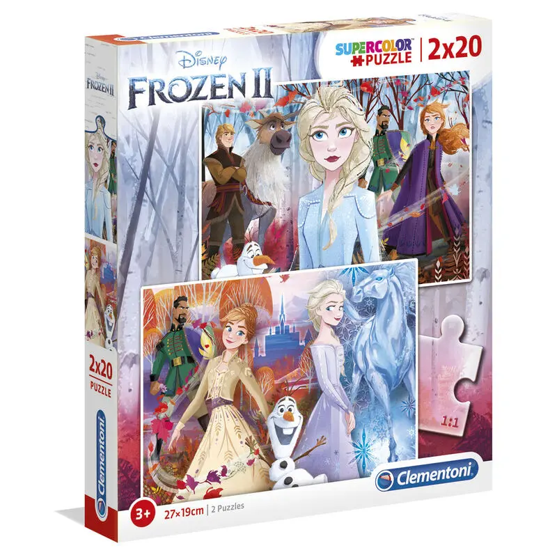 Disney Frozen 2 Maxi puzzle 2x20 piese poza produsului