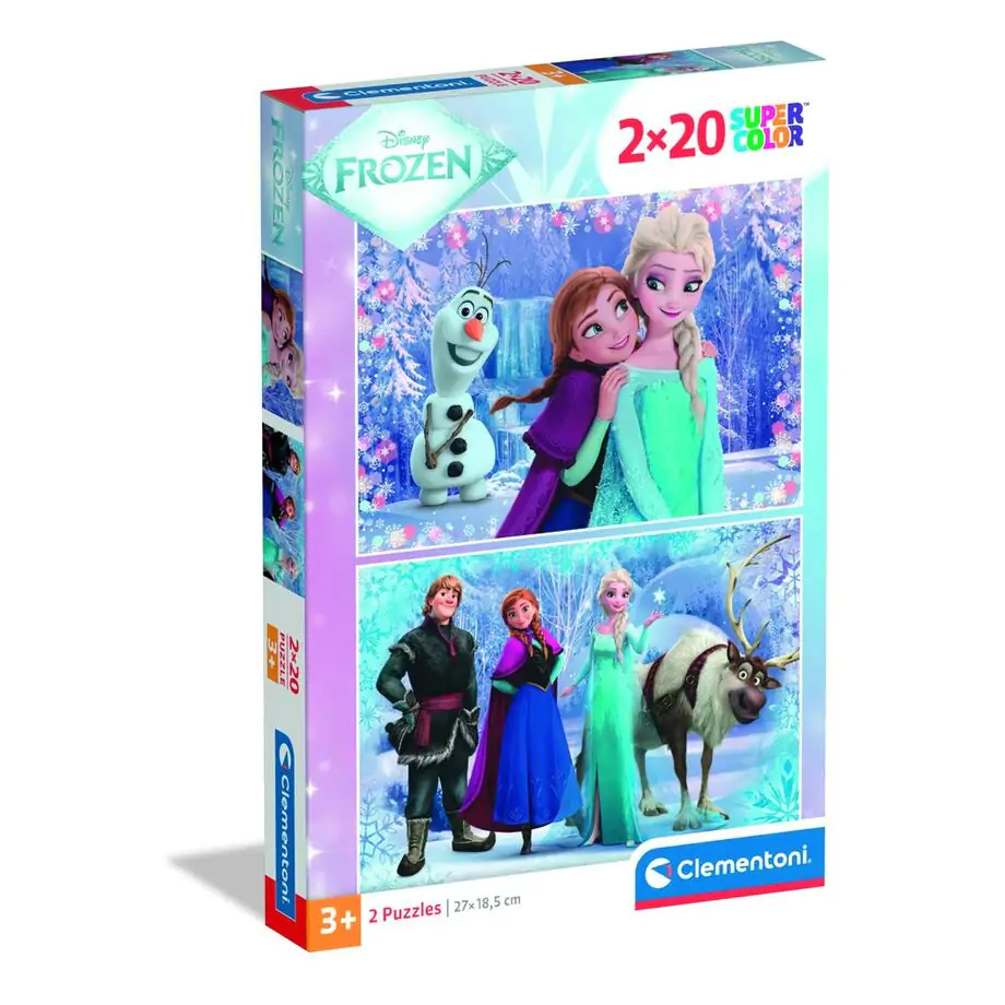 Disney Frozen 2 puzzle 2 x 20 bucăți poza produsului