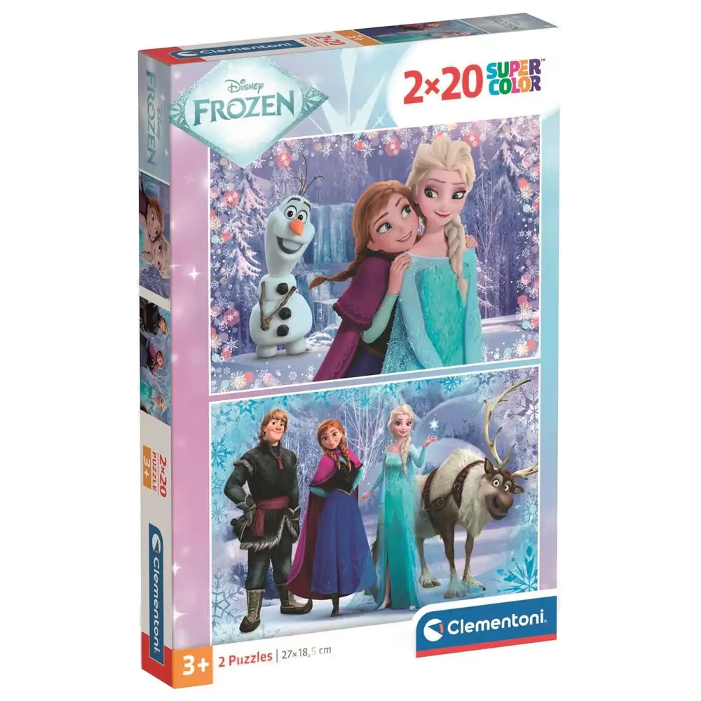 Disney Frozen 2 puzzle 2 x 20 bucăți poza produsului