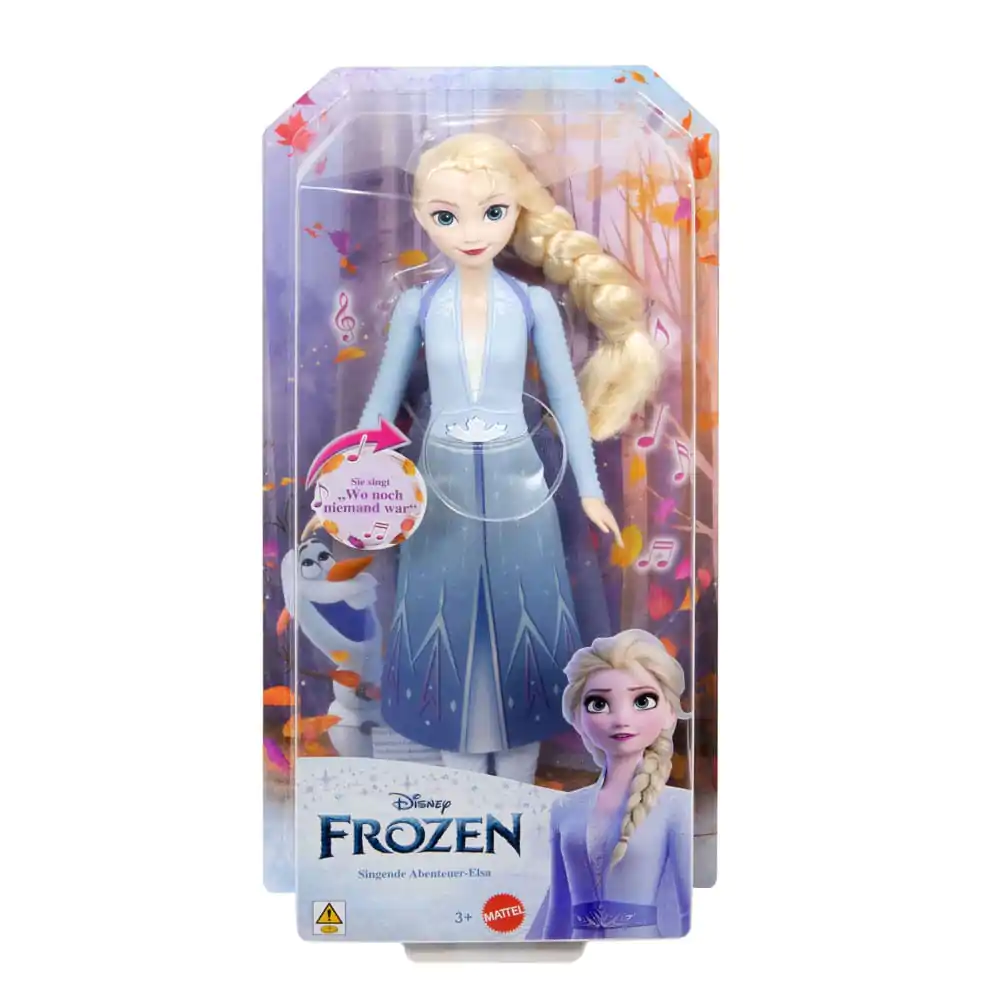 Disney Frozen 2 Păpușă cu Sunet Cântătoare Aventură Elsa *Versiune Germană* poza produsului