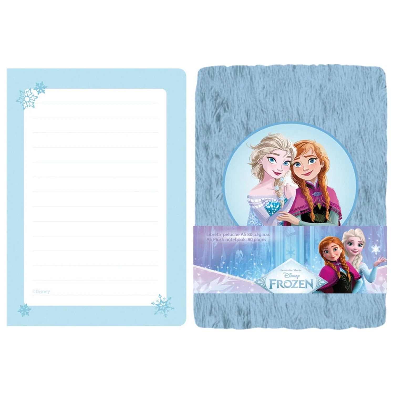 Disney Frozen caiet de pluș A5 poza produsului