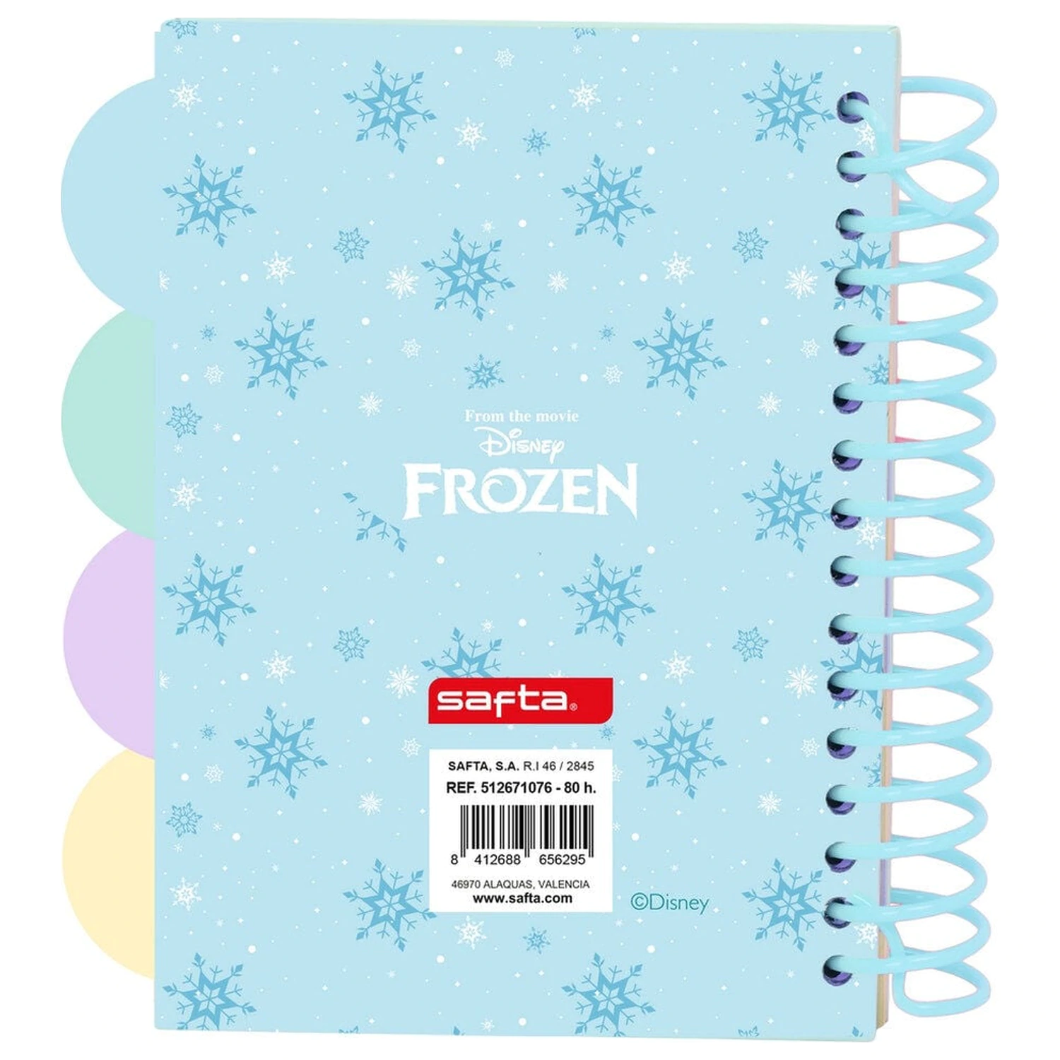 Disney Frozen blocnotes A6 poza produsului
