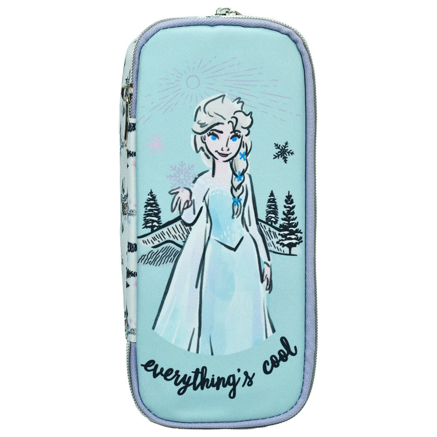 Disney Frozen Adventure 2 compartimente penar 26 cm poza produsului