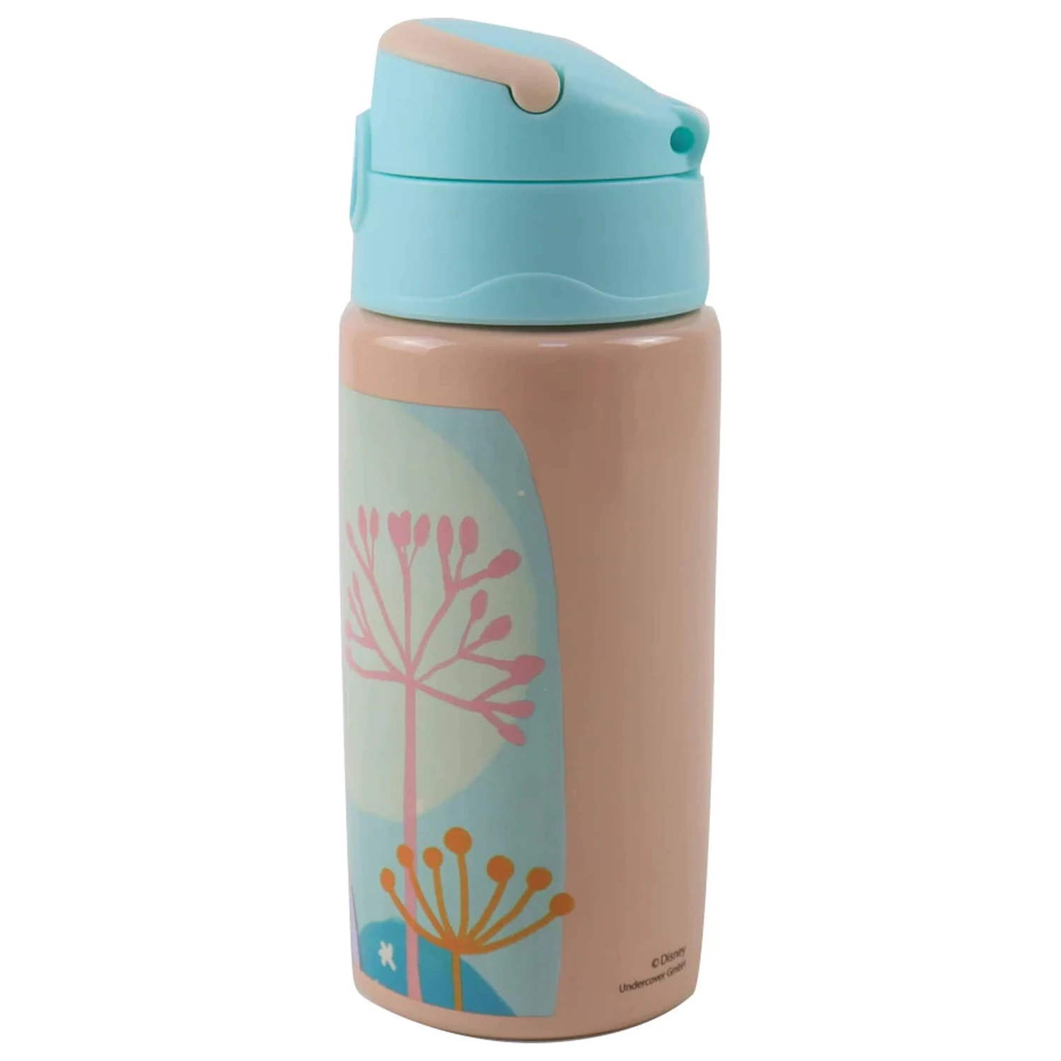 Disney Frozen Adventure Sticla de aluminiu cu pai cu carlig 500 ml poza produsului