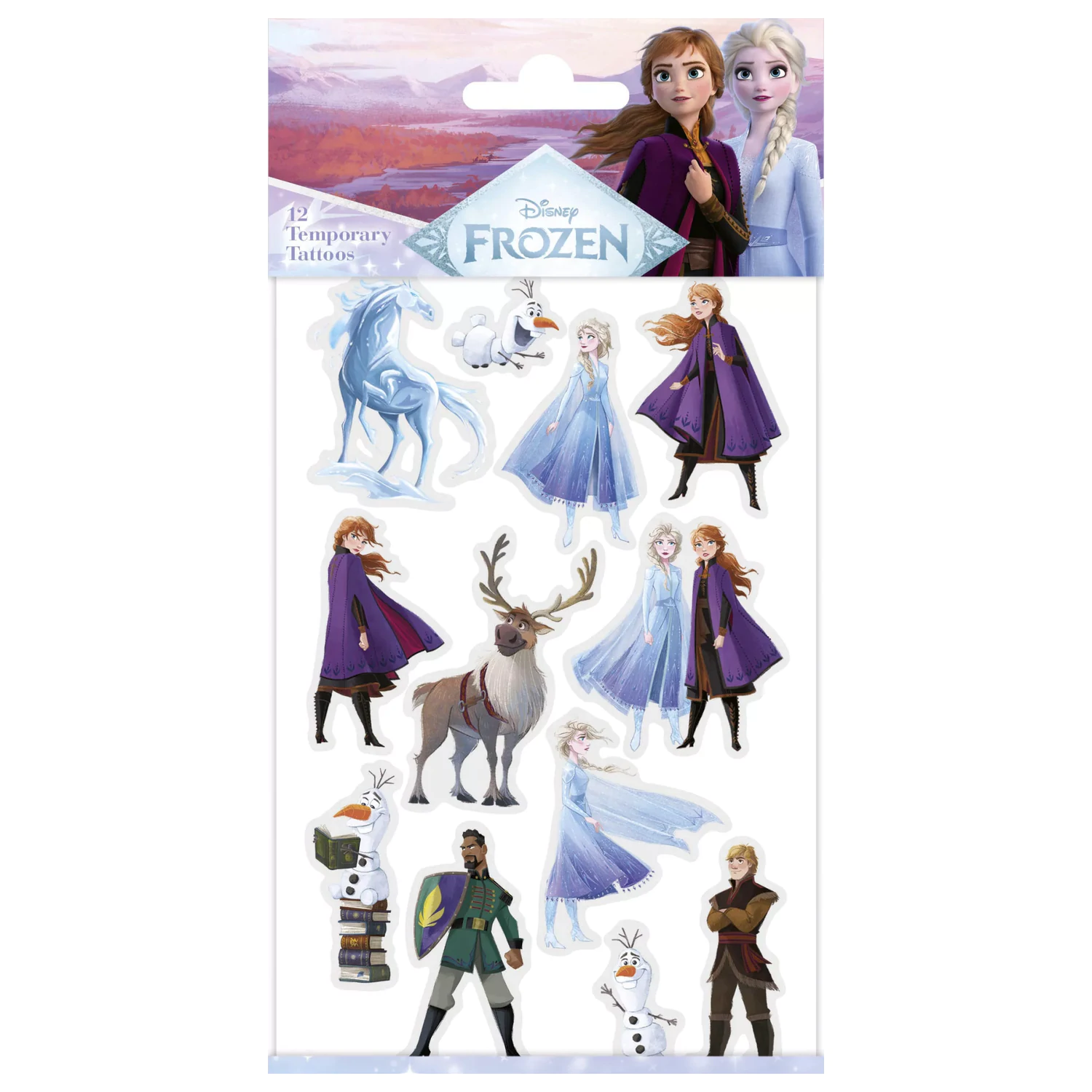 Disney Frozen Adventure Tatuaj 12 piese poza produsului