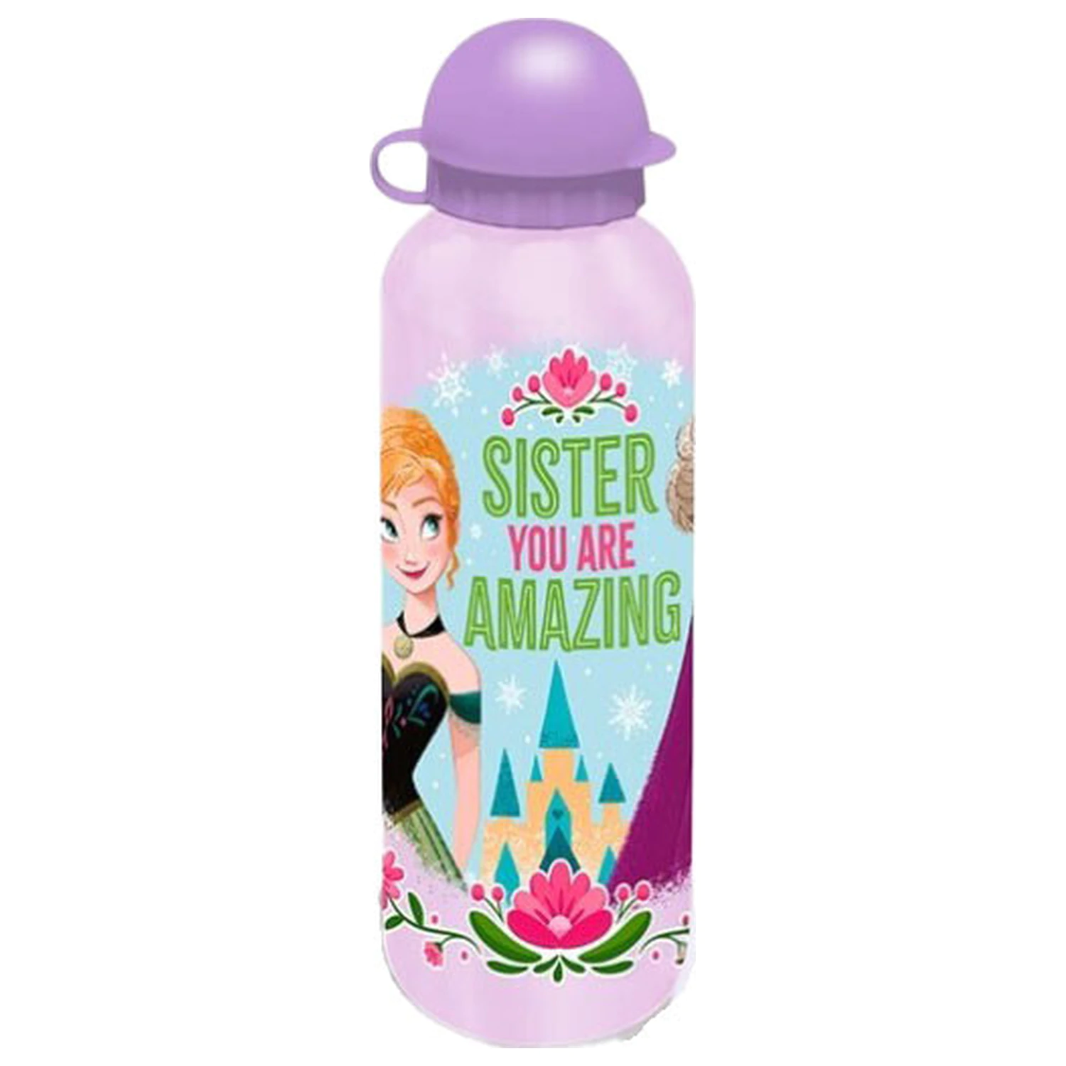 Disney Frozen Amazing Sister sticla de apa din aluminiu 500 ml poza produsului