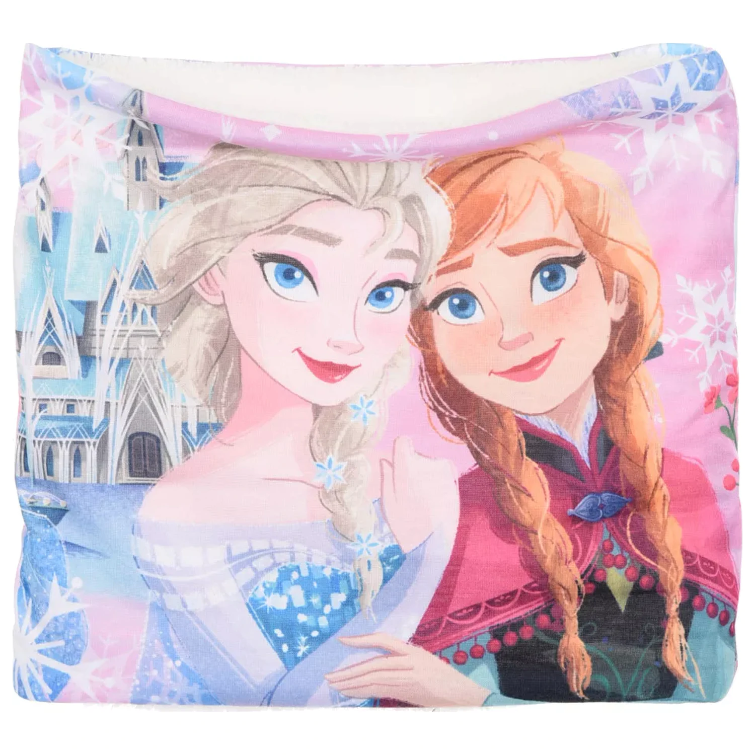Esarfa si fular tip tub pentru copii Disney Frozen Castle poza produsului