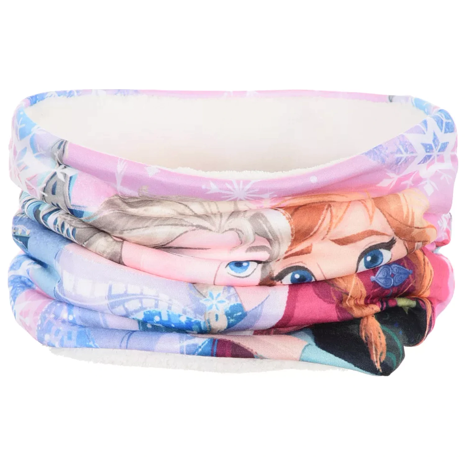Esarfa si fular tip tub pentru copii Disney Frozen Castle poza produsului