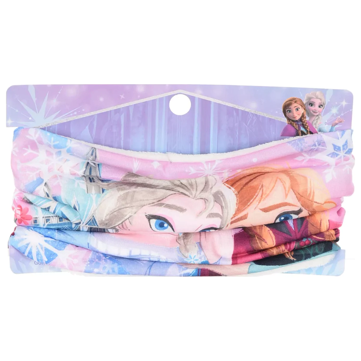 Esarfa si fular tip tub pentru copii Disney Frozen Castle poza produsului