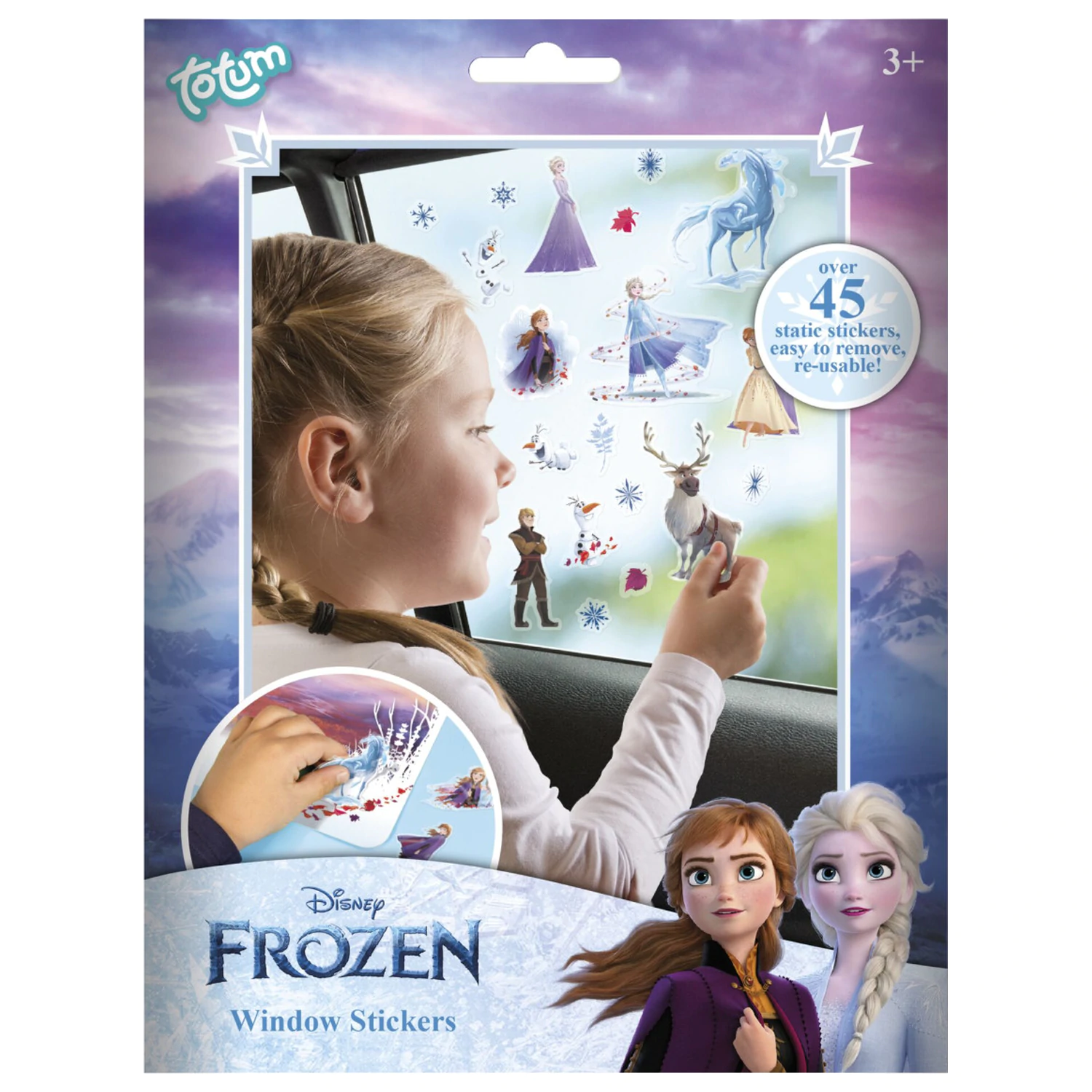 Disney Frozen Destiny Set autocolante de fereastra poza produsului