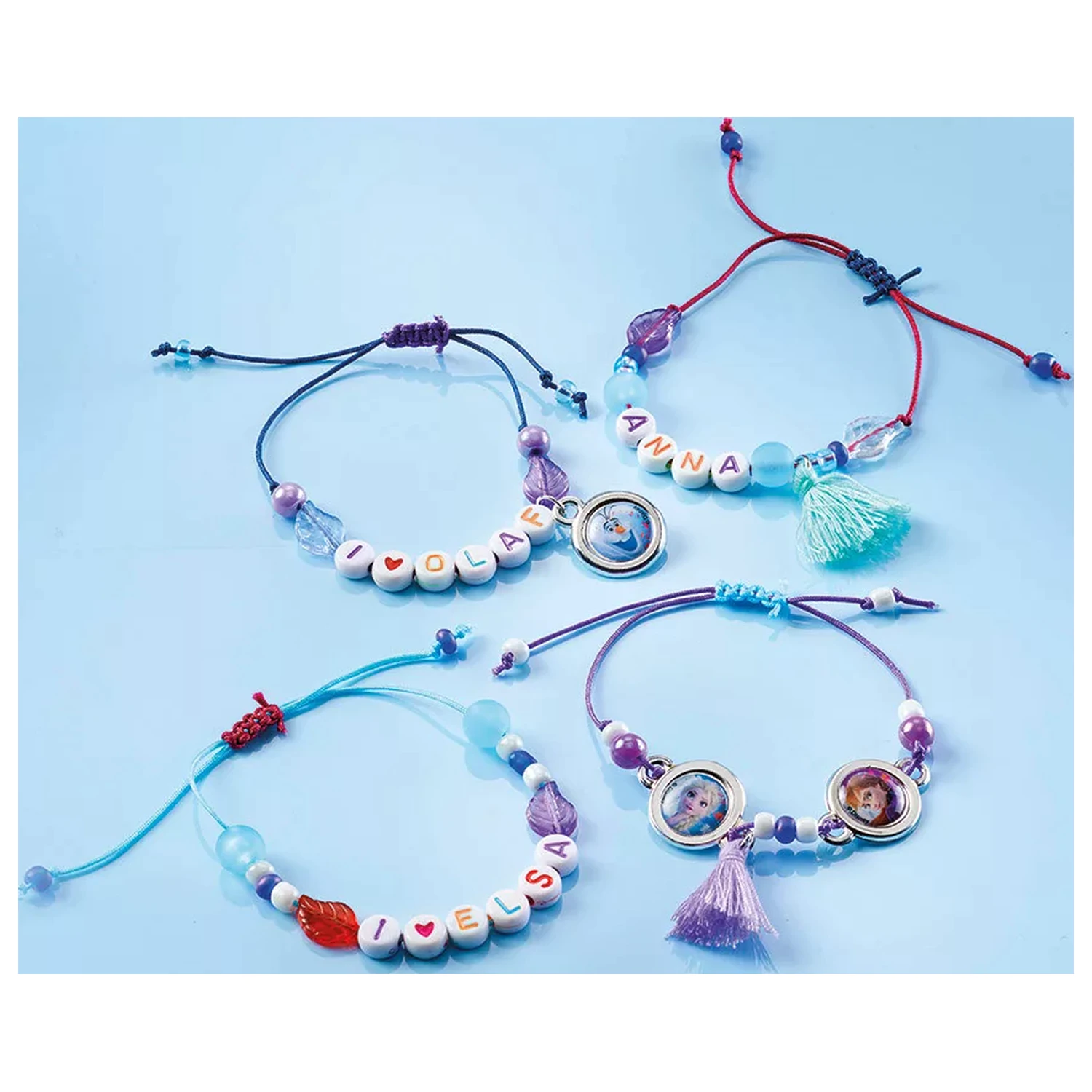 Set pentru realizarea bratarilor cu litere Disney Frozen Destiny poza produsului