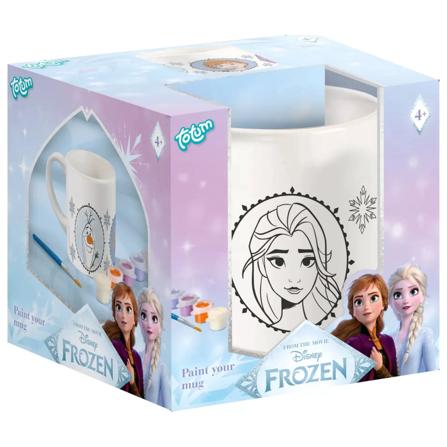 Disney Frozen Destiny cana de portelan pictabila 235 ml poza produsului