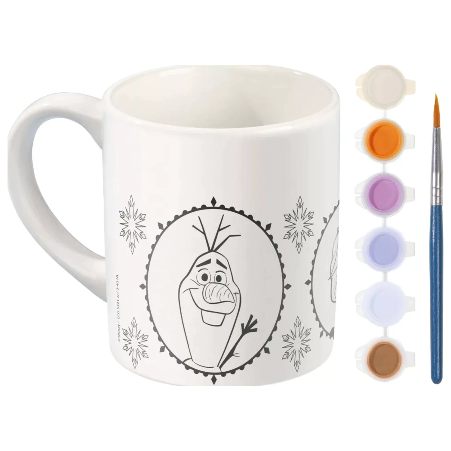 Disney Frozen Destiny cana de portelan pictabila 235 ml poza produsului