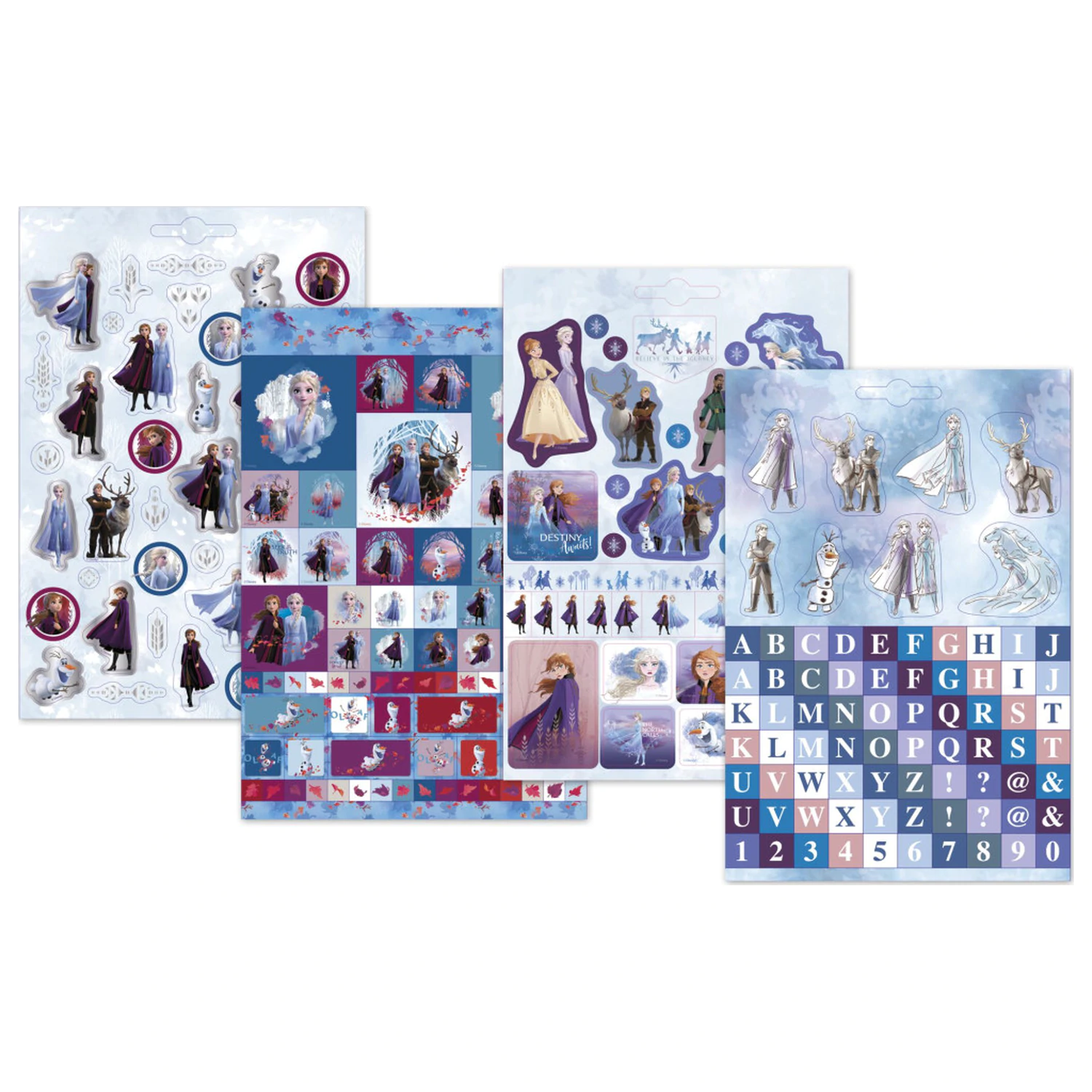 Set de stickere Disney Frozen Destiny poza produsului