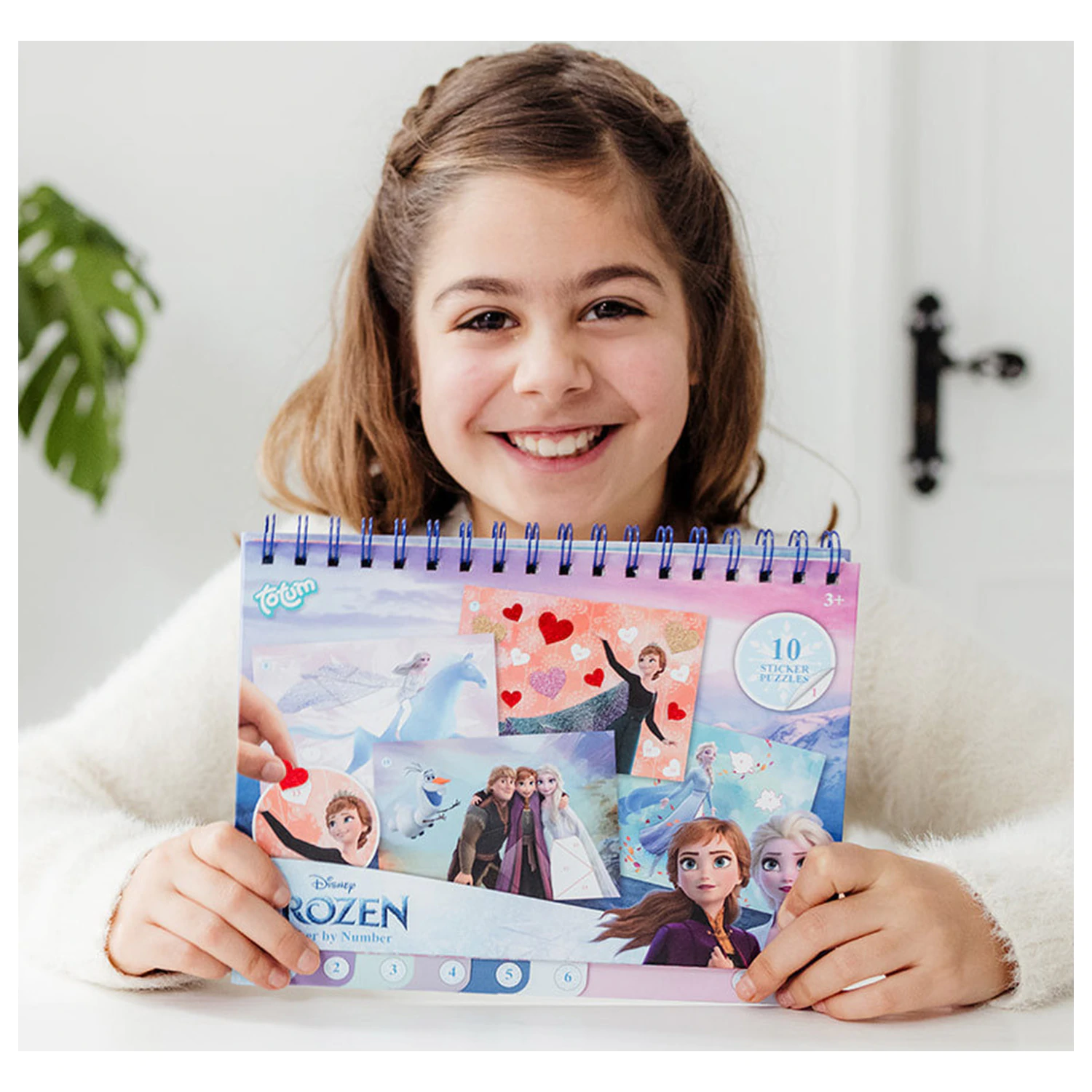 Disney Frozen Destiny Puzzle Sticker si Set de Colorat poza produsului