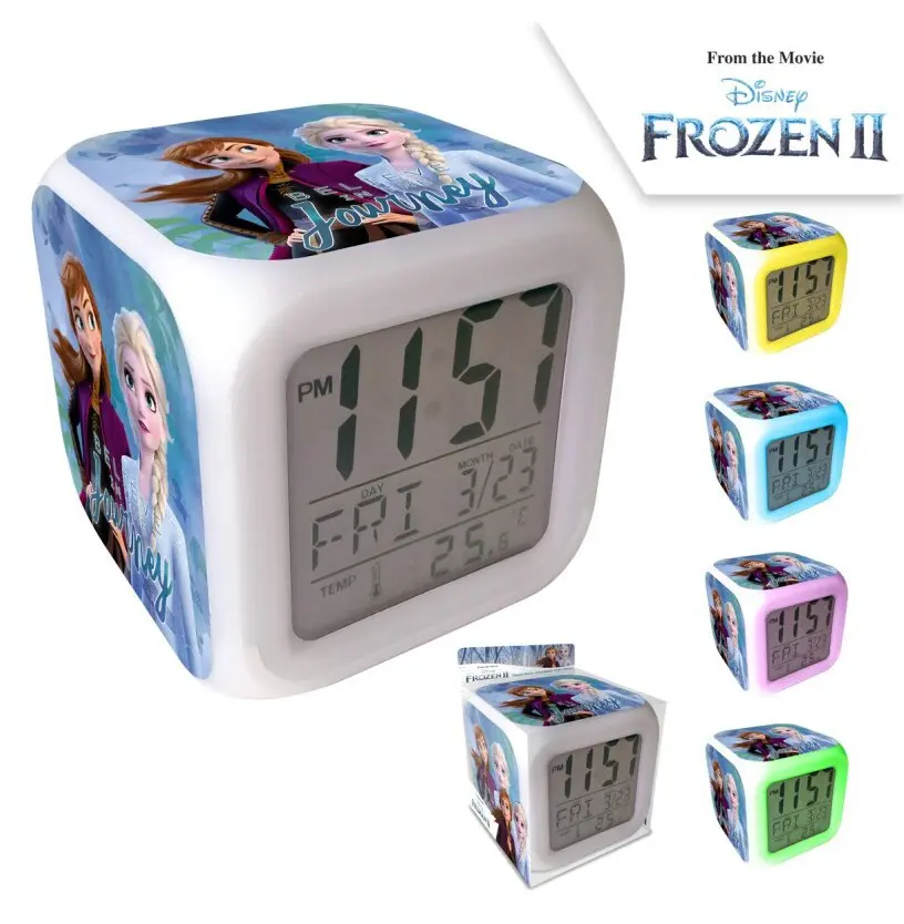 Ceas deșteptător digital Disney Frozen poza produsului