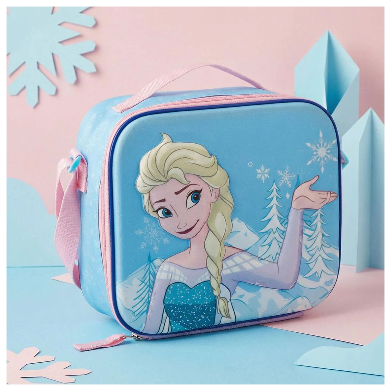 Disney Frozen Elsa 3D geanta de pranz poza produsului