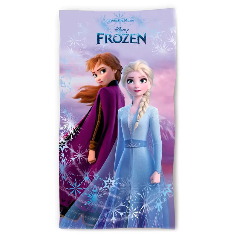 Disney Frozen Elsa & Anna prosop de plajă din bumbac poza produsului