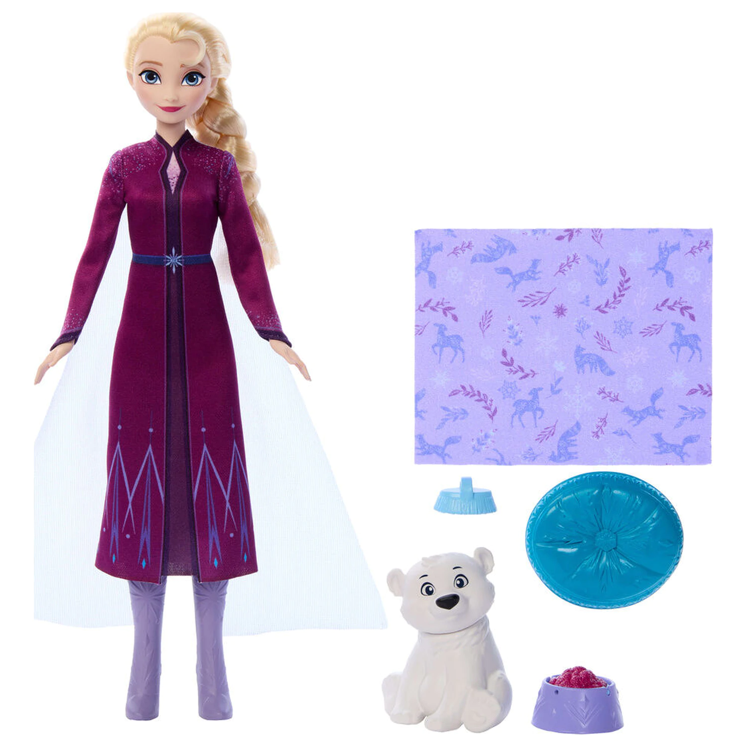 Disney Frozen Elsa & Bear papusa poza produsului