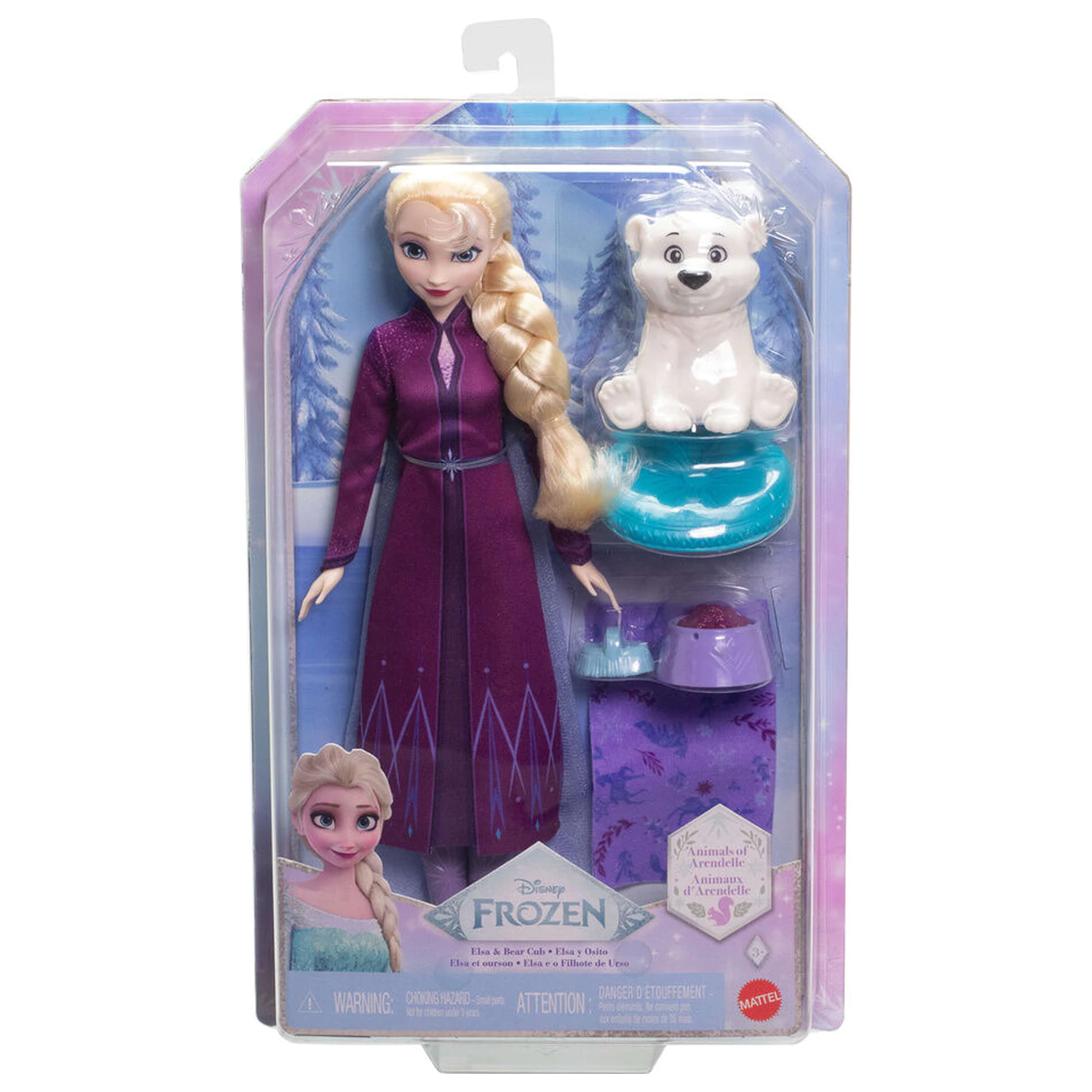 Disney Frozen Elsa & Bear papusa poza produsului