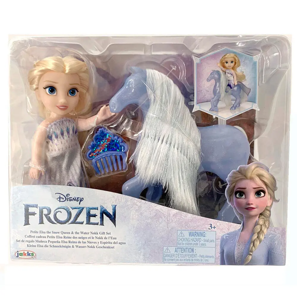 Disney Frozen Elsa + Păpușă Nokk 15cm poza produsului