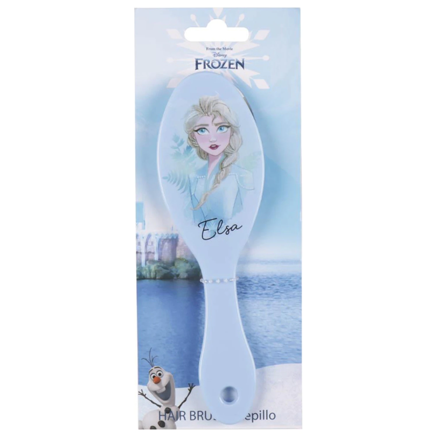 Disney Frozen Elsa perie de par, pieptene 21 cm poza produsului