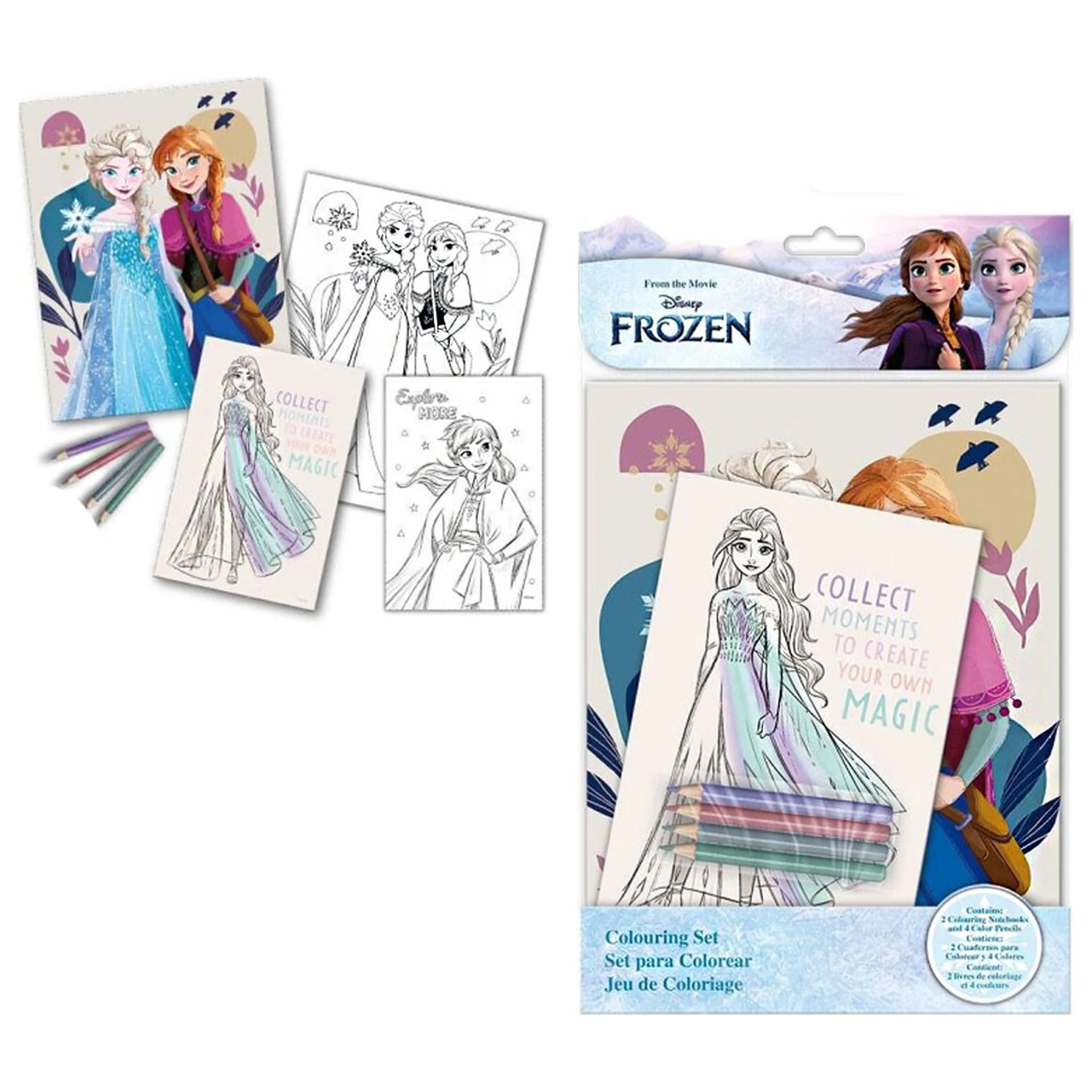 Disney Frozen Enchanted Set de colorat poza produsului